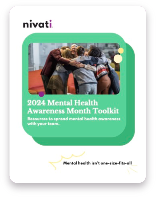 2024 Mental Health Awareness Month Toolkit by Nivati@2x